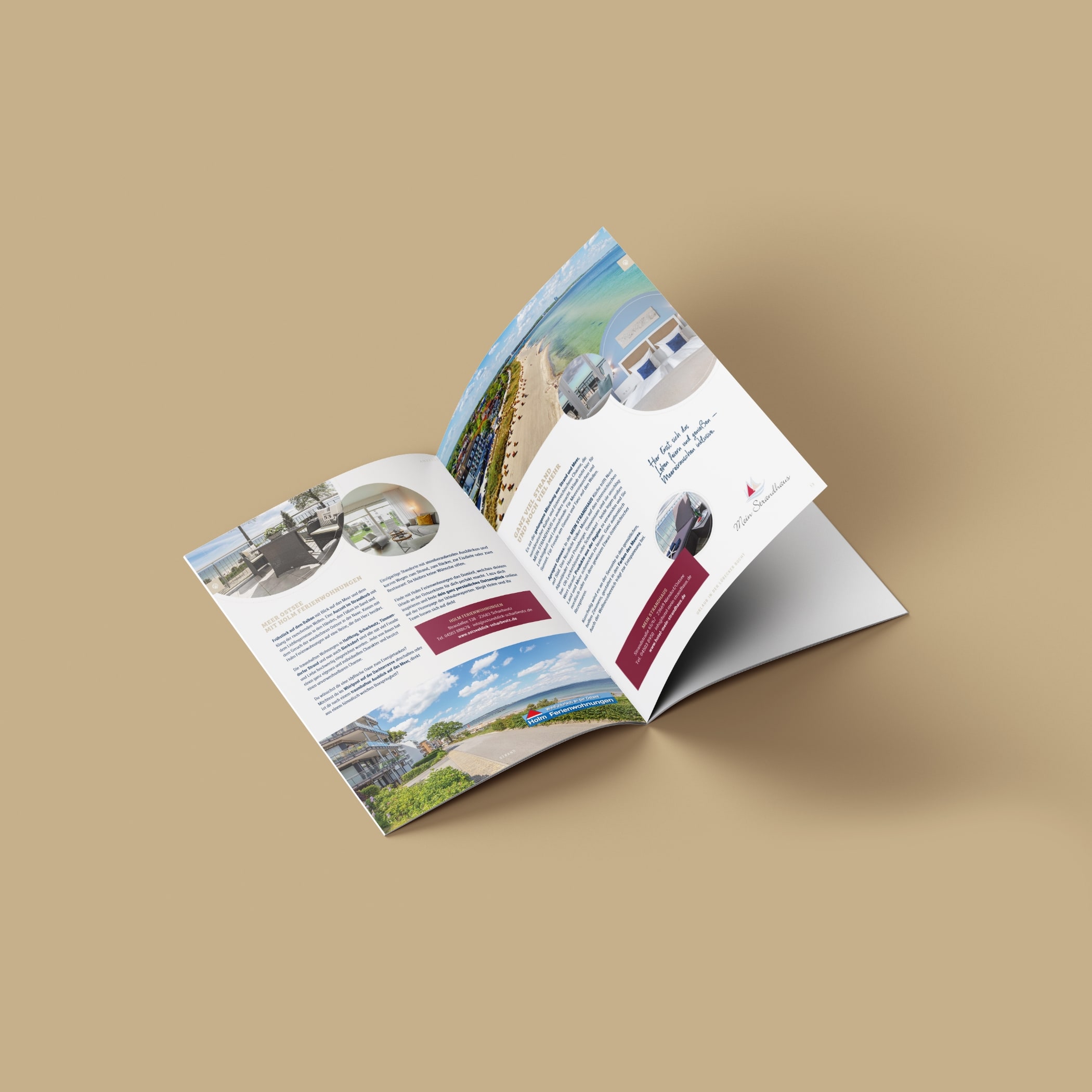 hochzwei_talb_teaser_04.jpg Aufgeblättertes Magazin auf beigen Hintergrund