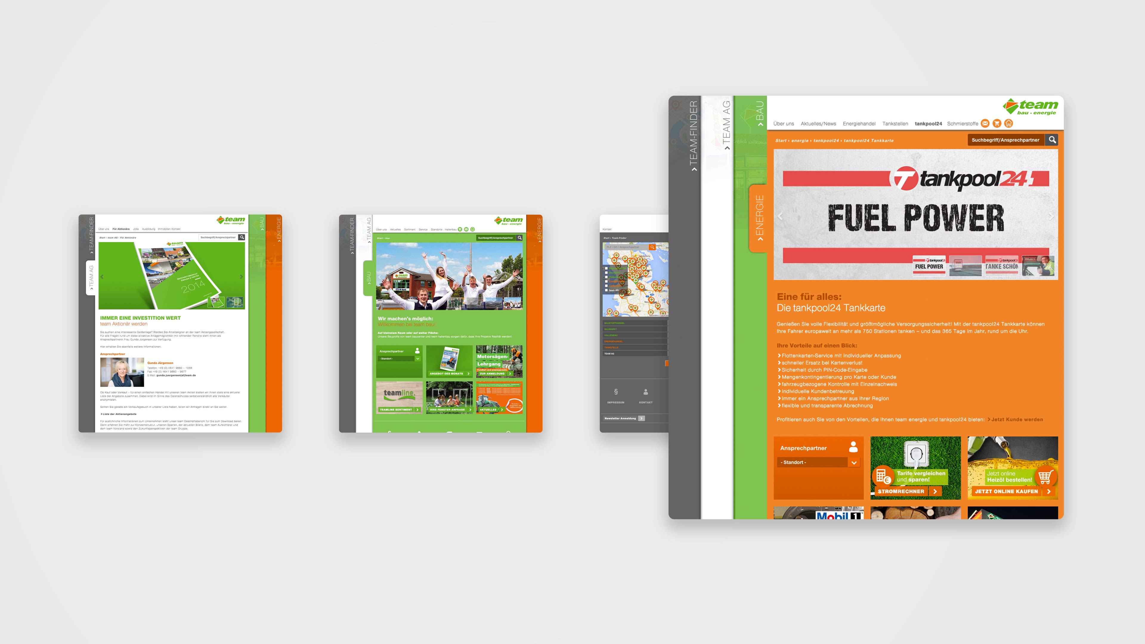 hochzwei_team_slider_04.jpg Vier Ausschnitte der Team Baucenter Internetseite Stand 2015