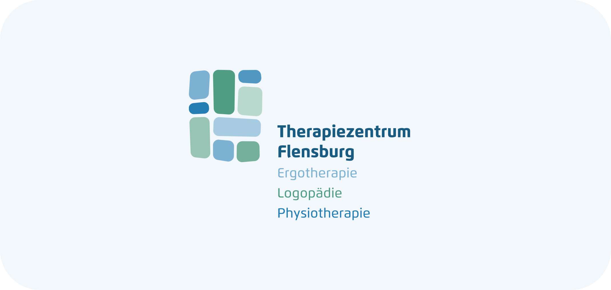 Zu sehen ist das neue Design für das Therapiezentrum Flensburg.