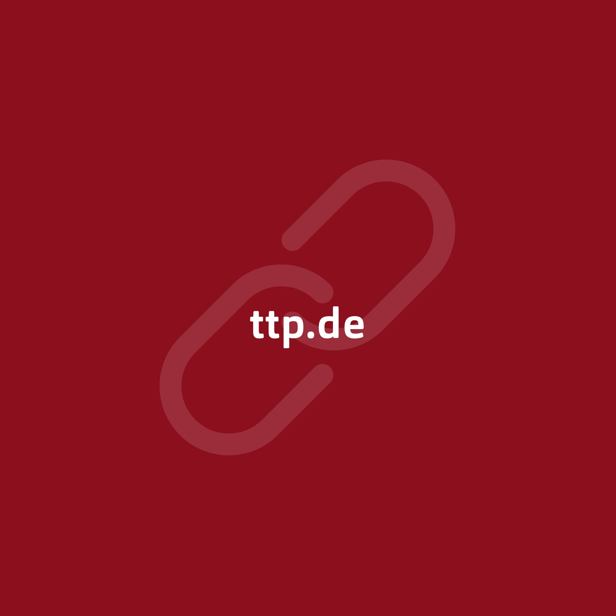 ttp URL mit rotem Hintergrund und weißer Schrift