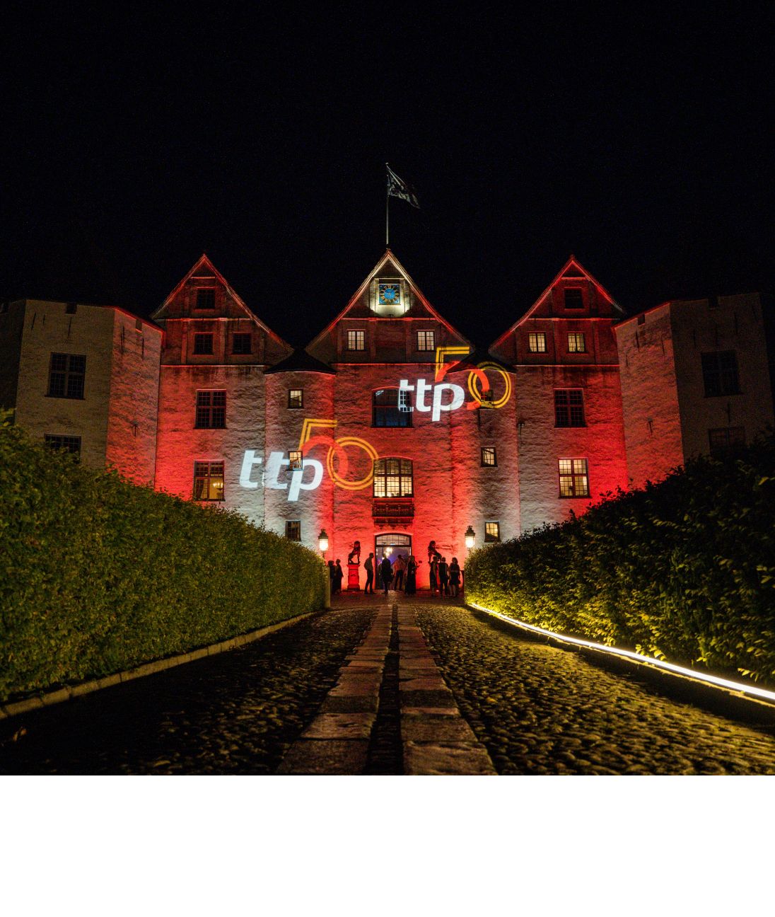 Das Schloss Glücksburg in dem die Jubiläumsfeier stattfand