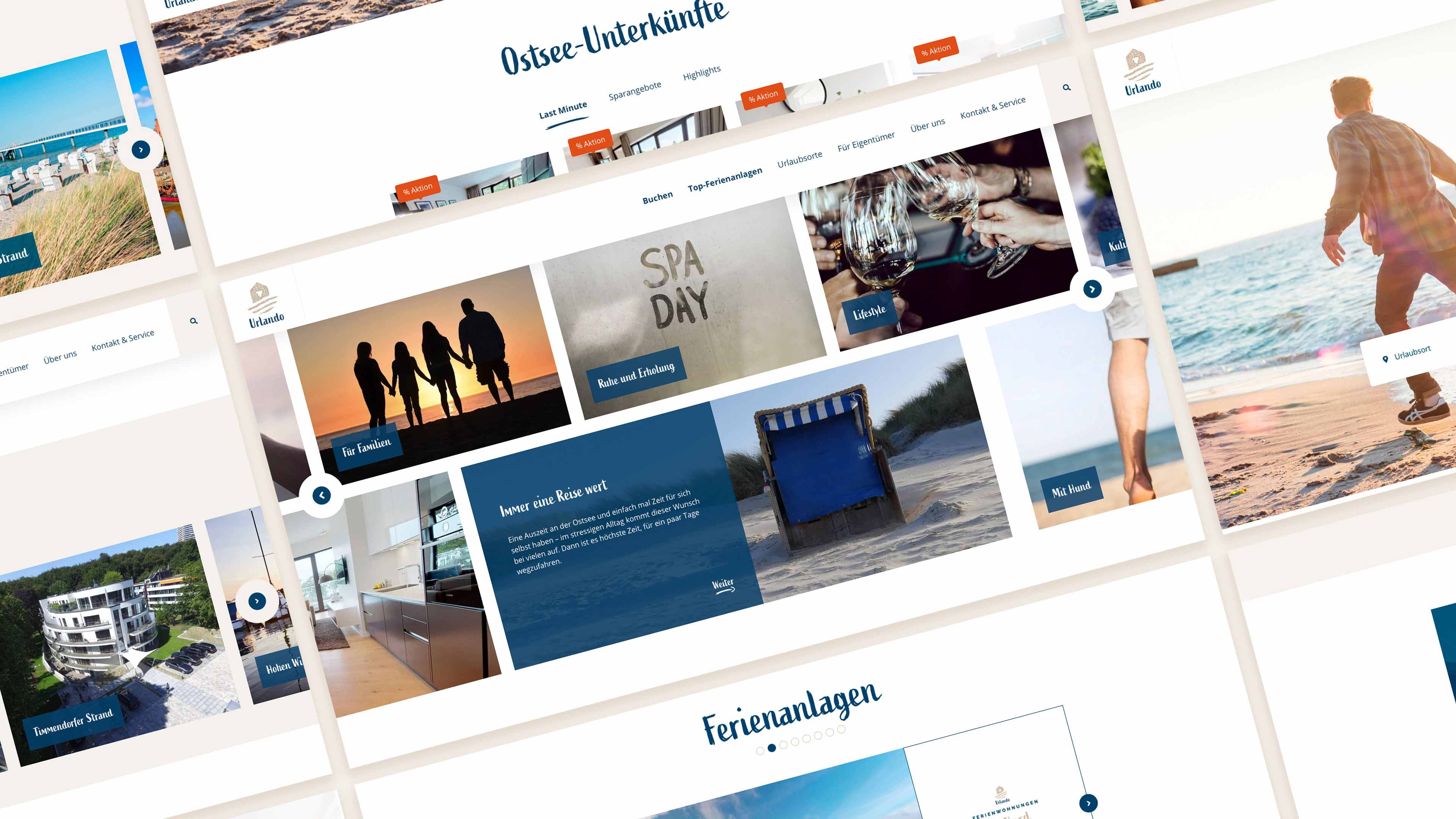 Ferienanlagen und Unterkünfte von Urlando