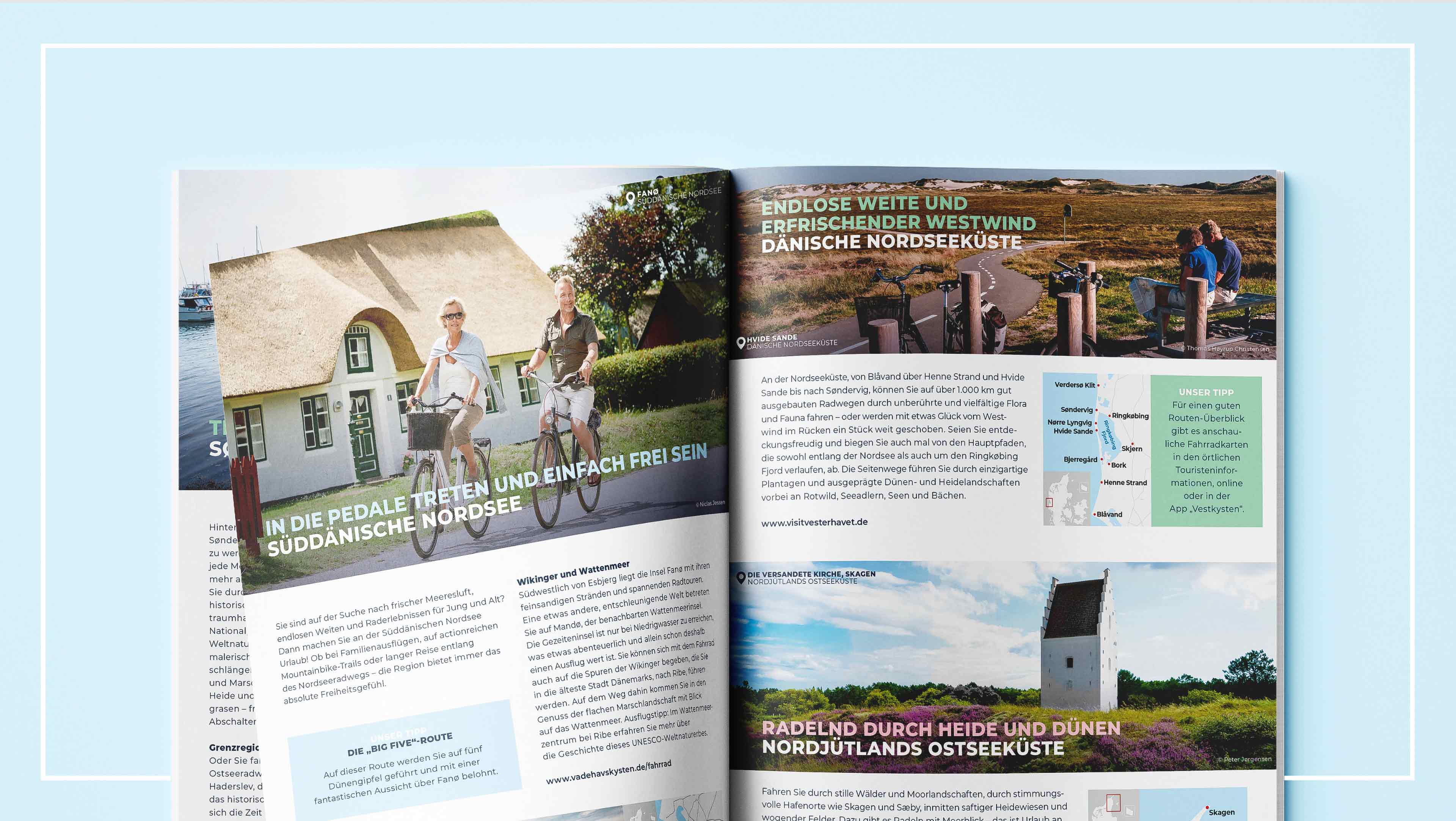 Visitdenmark Artikel über Fahrradurlaub
