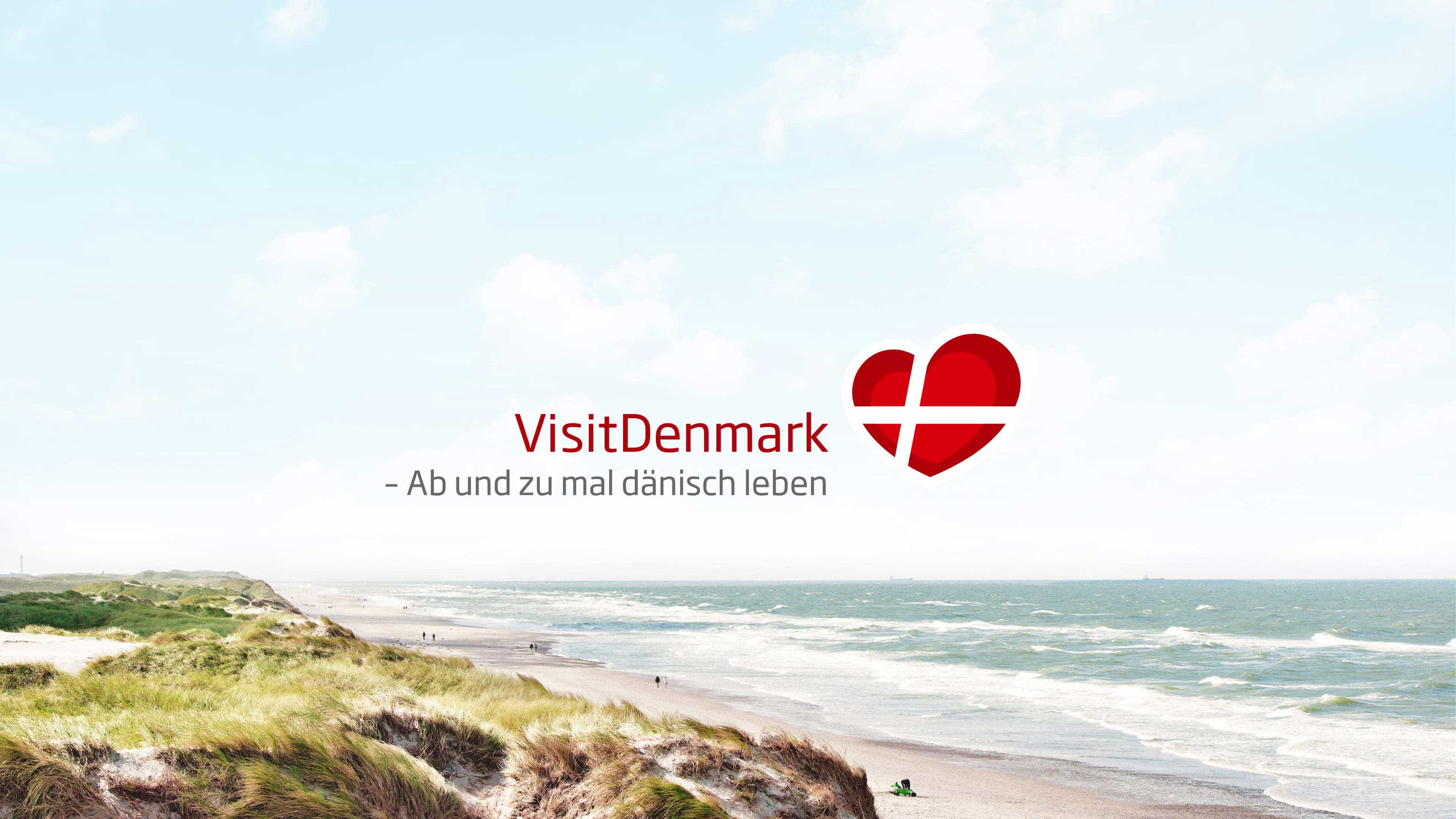 Küstenstrand in Dänemark