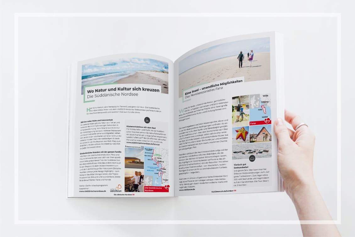 hochzwei_vide_teaser_gross_02.jpg Aufgeschlagener Visitdenmark Jahreskatalog 2019