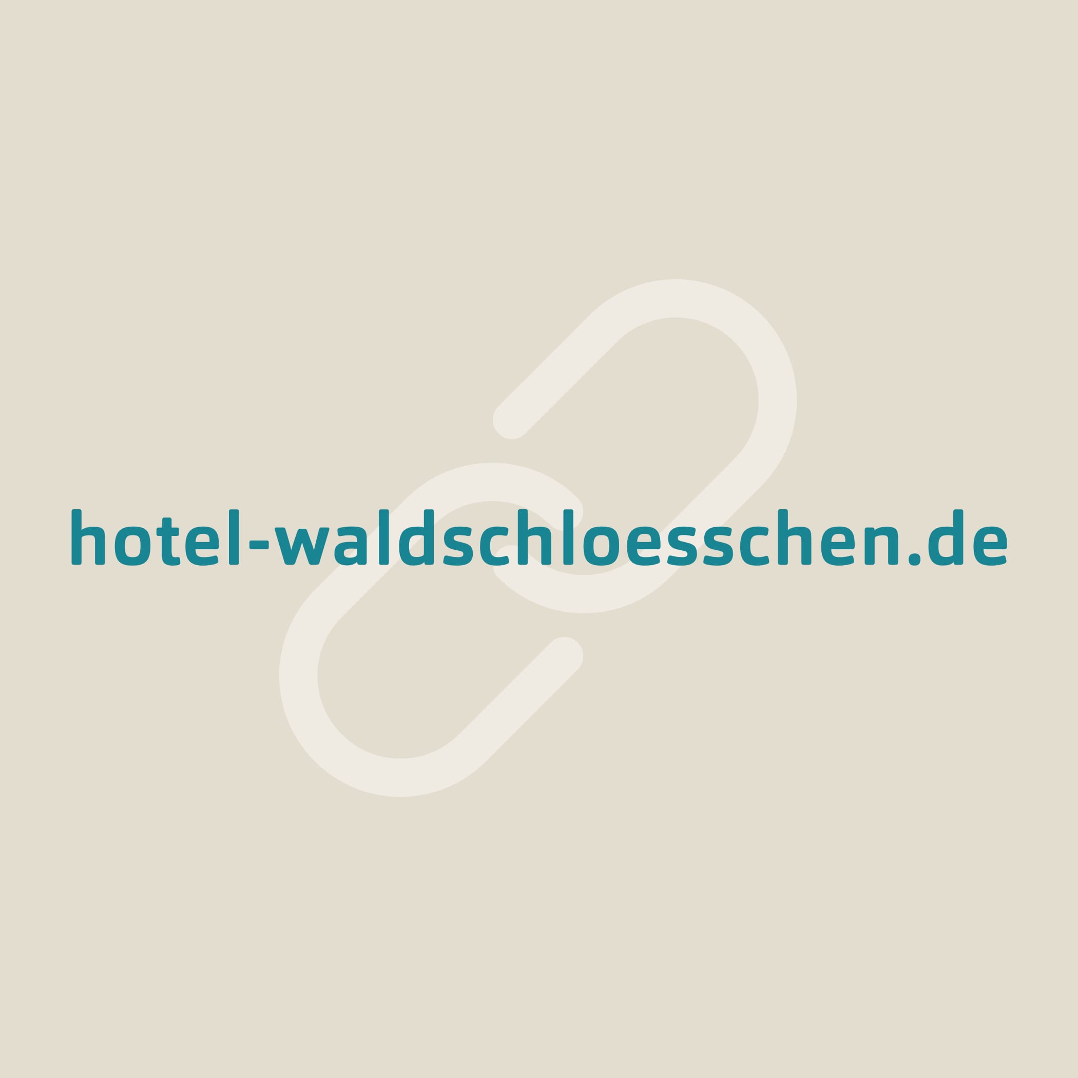 hochzwei_wald_teaser_08.jpg Kettensymbol auf beigen Hintergrund mit einer URL