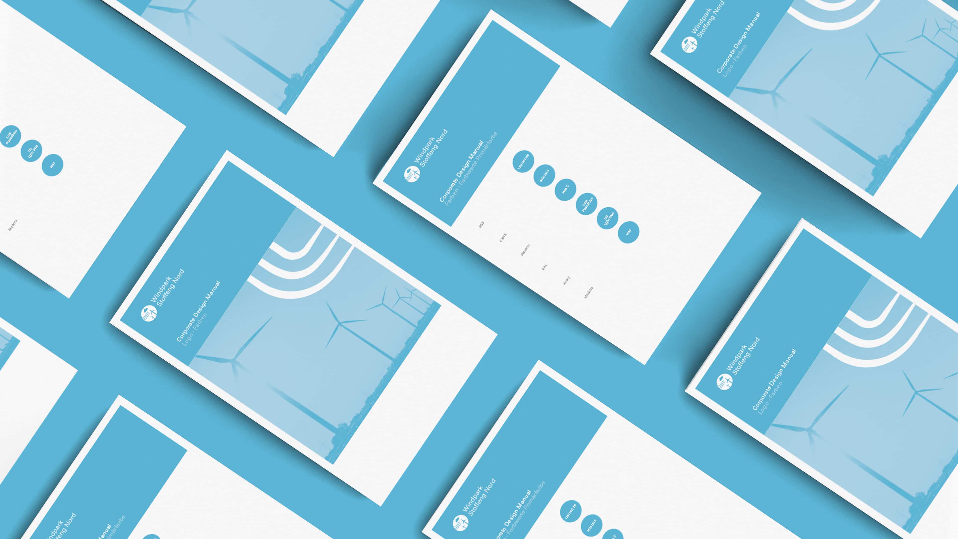 hochzwei_stof_slider_01.jpg Aneinandergereihte weiß blaue Papiere von Windpark Stoffeng