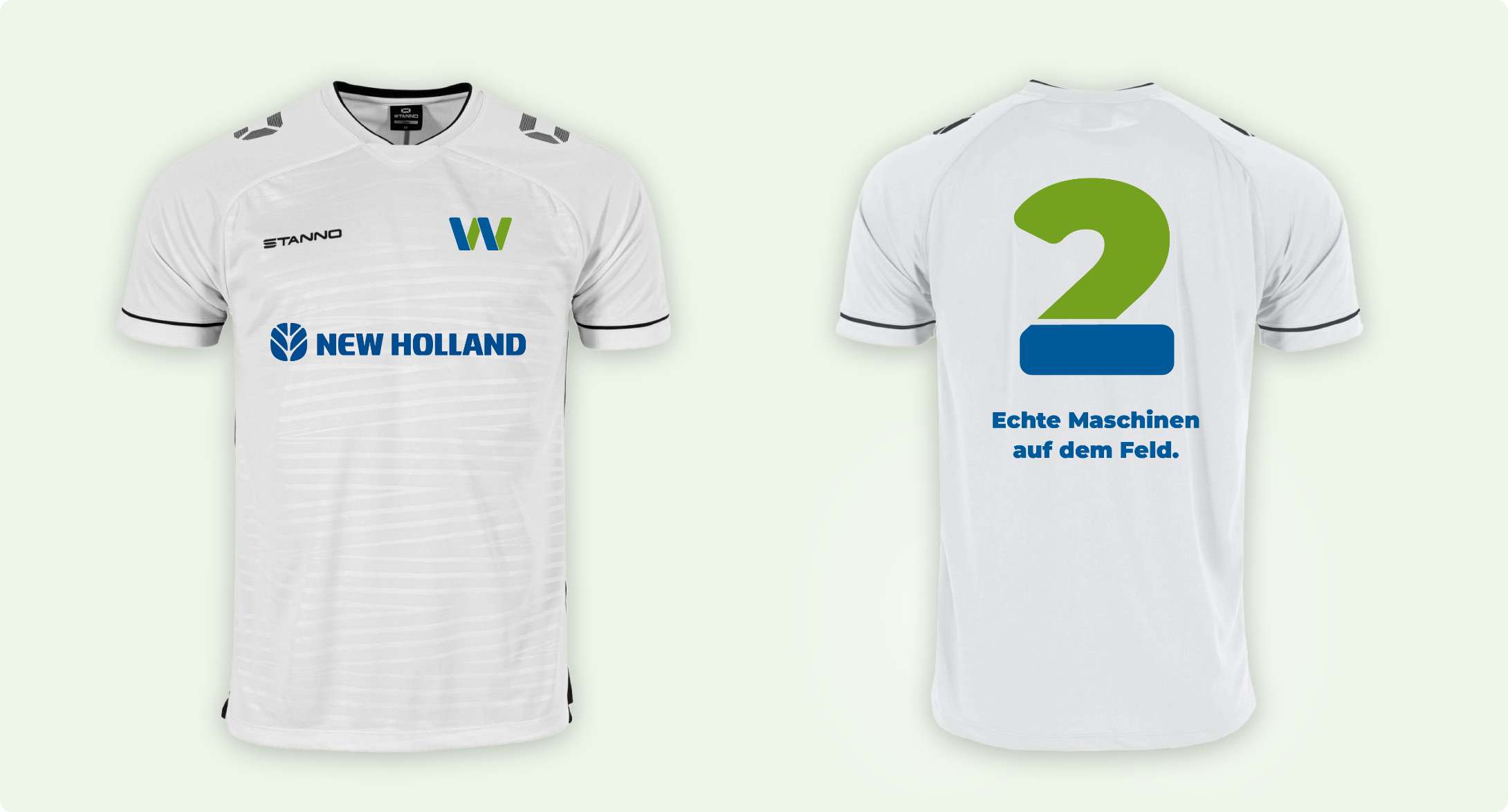 hochzwei_wbl_teaser_10.jpg Die Vorder- und Rückseite eines Trikots mit dem Aufdruck von Wüstenberg als Sponsor.