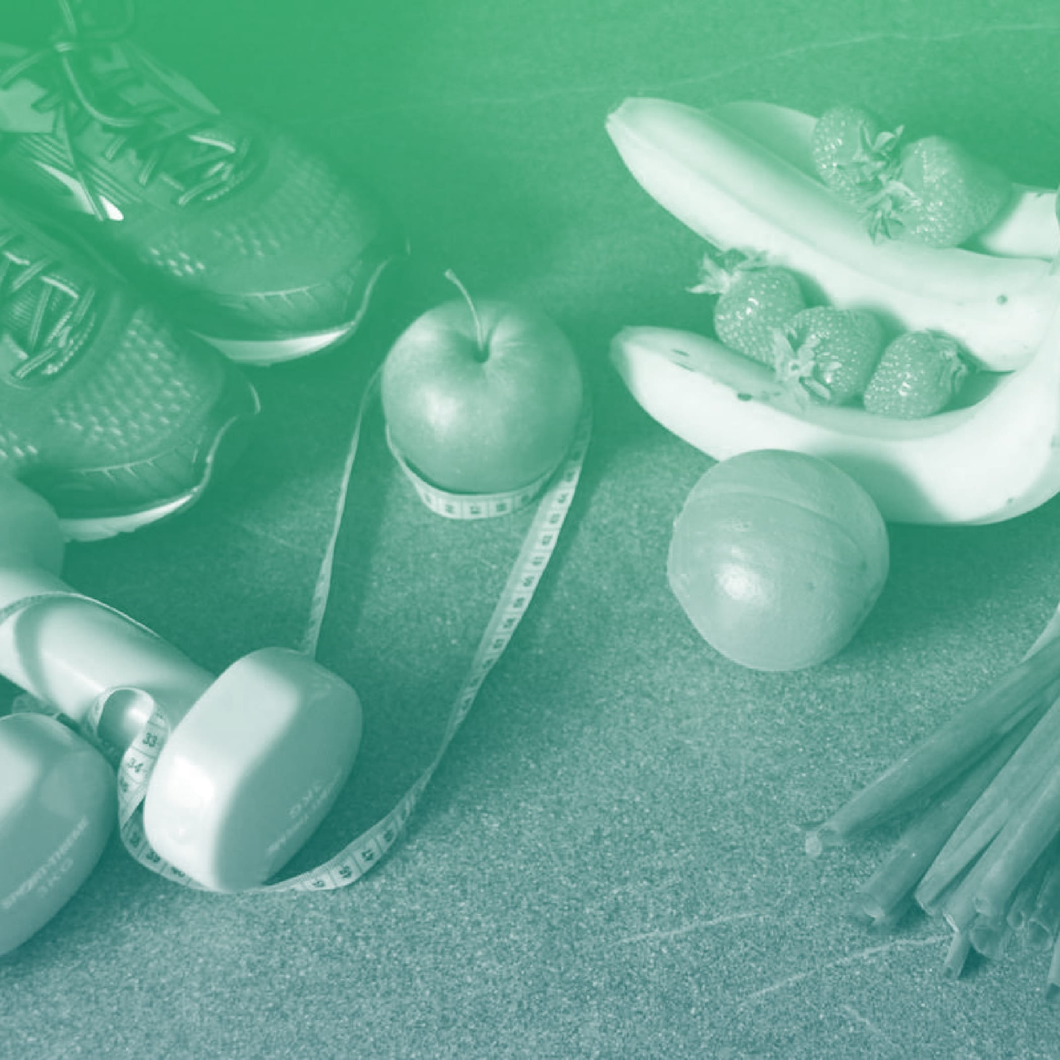 hochzwei_ywag_teaser_01.jpg Sportschuhe und Früchte liegen auf dem Boden