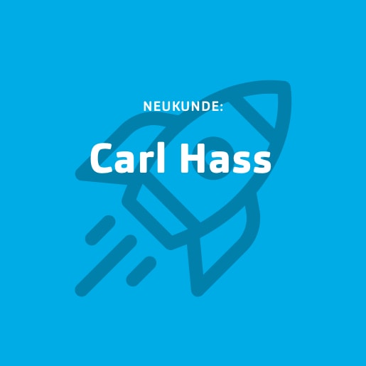 Traditionsbewusst²: Carl Hass Blaue Kachel für Neukunde Carl Hass