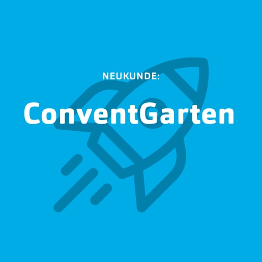 Einladend²: ConventGarten Blaue Kachel für Neukunde ConventGarten