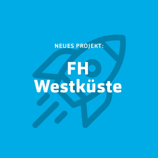 Bildungshorizonte²: FH Westküste Blaue Kachel für Neukunde FH Westküste