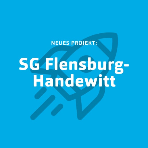 Anwurf²: SG Flensburg-Handewitt Blaue Kachel für Neukunde SG Flensburg Handewitt
