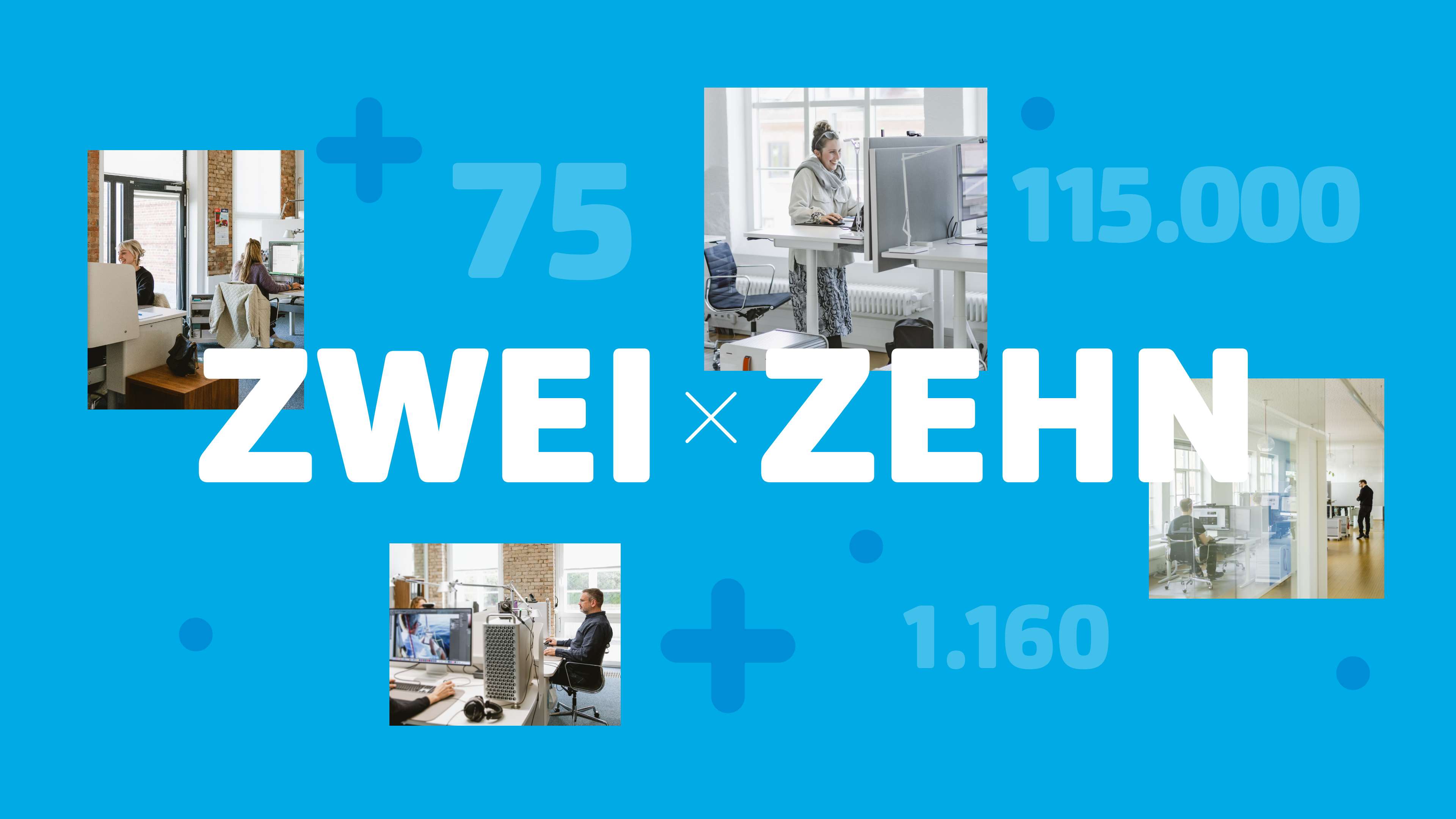 Zwei x zehn: 4 Bilder aus dem HOCHZWEI-Alltag