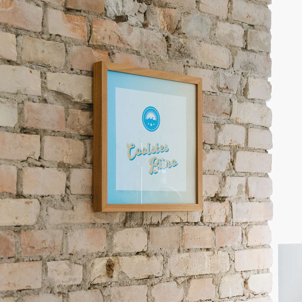 Gerahmtes Bild: Coolstes Büro