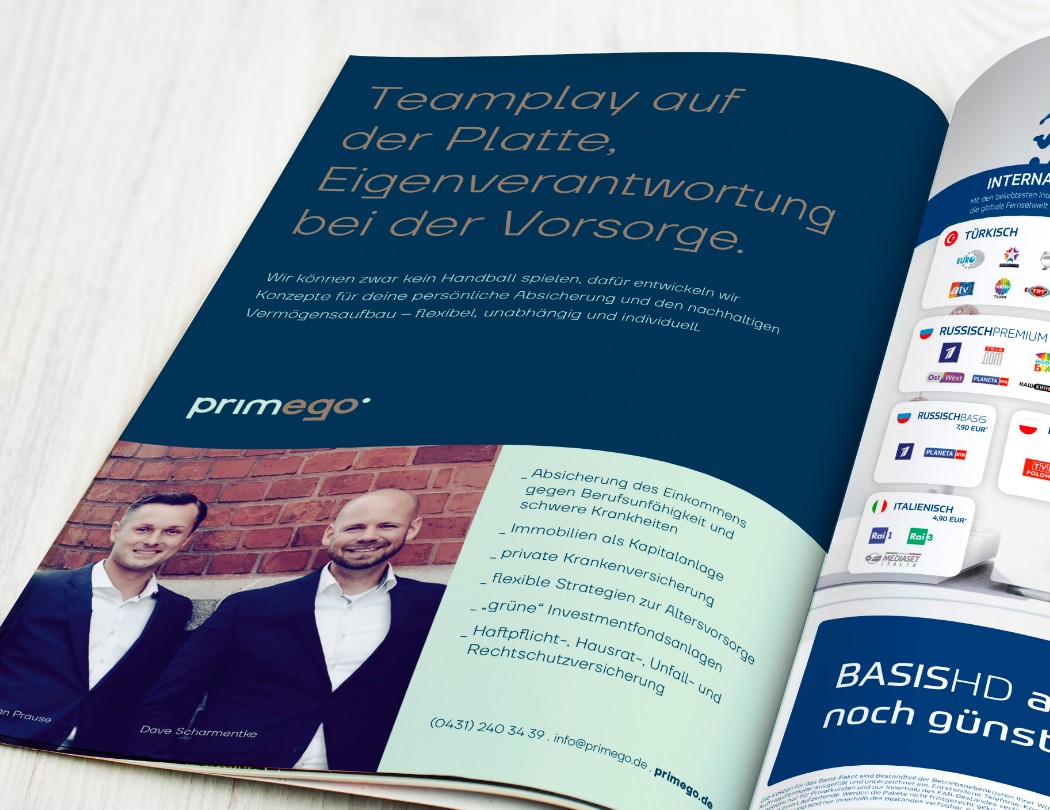 h2_einblicke_namensfindung_teaser_06.jpg Eine Werbeanzeige von primego in einer Zeitschrift.
