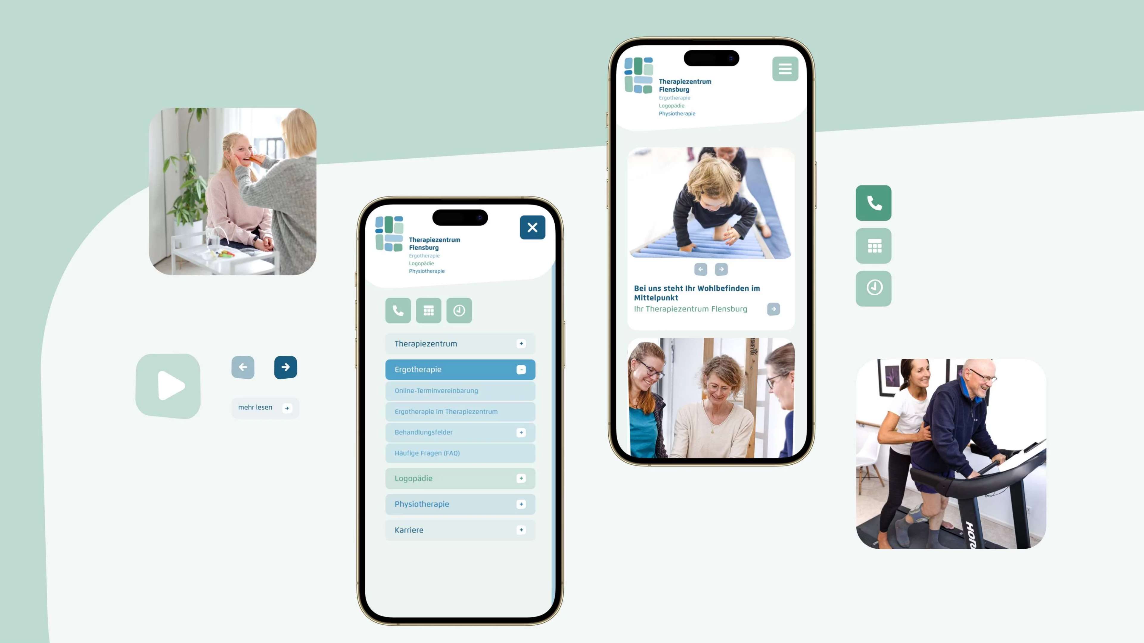 h2_einblicke_gesundheitsmarkt_slider_03.jpg Die neue Webseite des Therapiezentrums Flensburg in der mobilen Ansicht