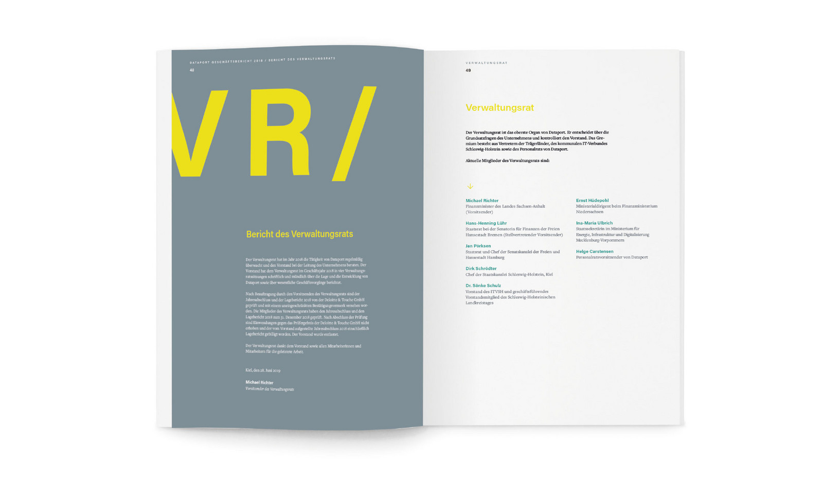 dataport-07.jpg Grau weißes Heft von Dataport