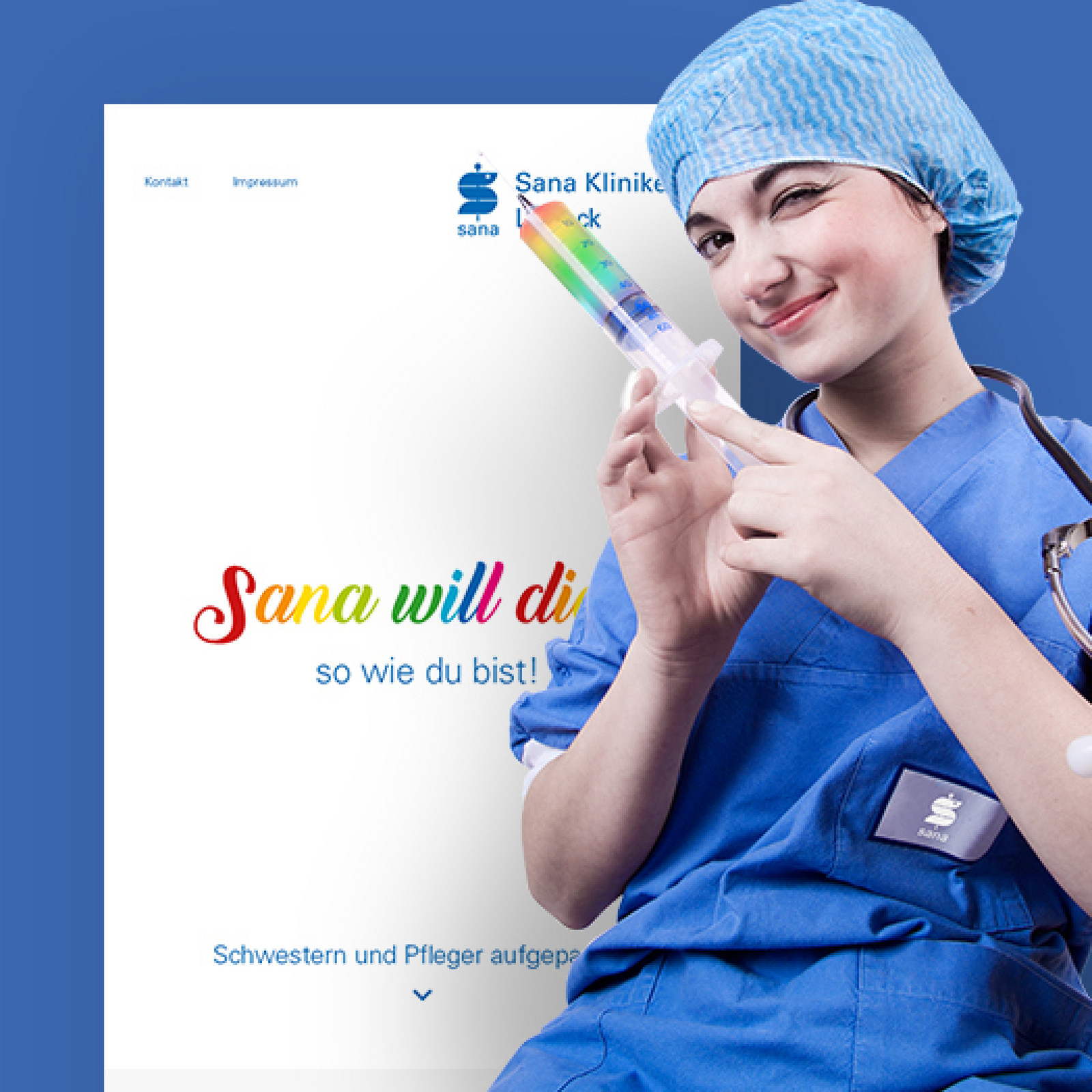 hochzwei_sana_teaser_02.jpg OP Schwester mit einer Spritze in der Hand