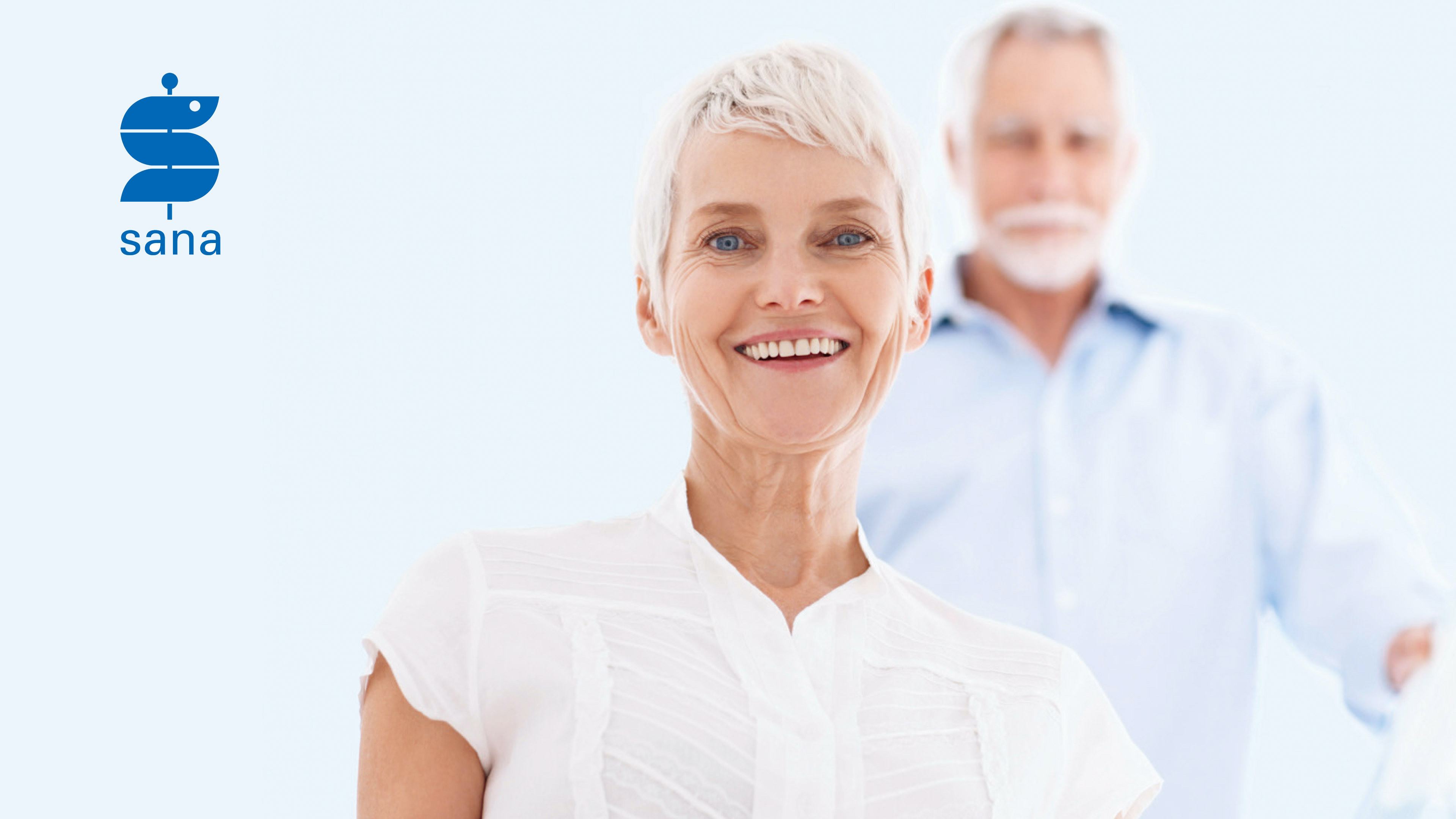 Porträt einer älteren Frau mit grauen Haaren
