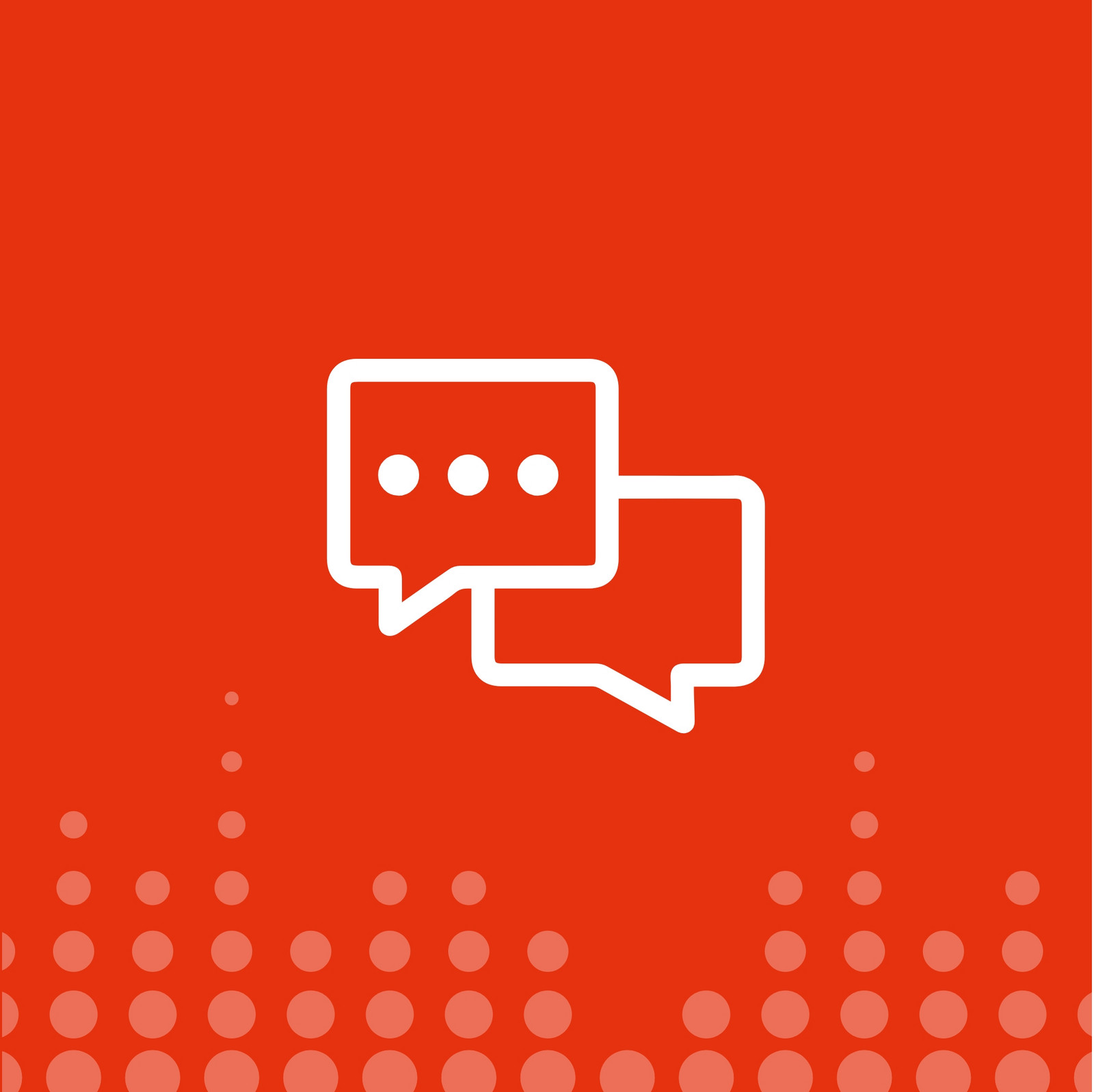 hochzwei_ihk_teaser04.jpg Zwei weiße illustrierte Sprechblasen