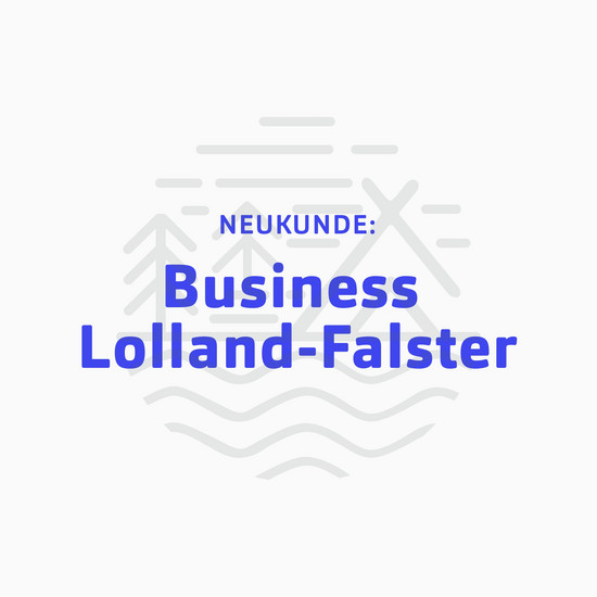 Aufmerksamkeit²: Business Lolland-Falster Weiße Kachel von Business Lolland-Falster