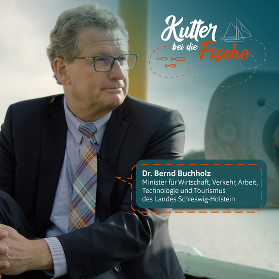 Unser Videopodcast Folge #8 Bernd Buchholz bei Kutter bei die Fische