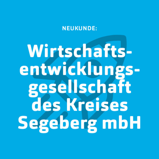 Gesundheit!²: WKS Blaue Kachel für Neukunde Segeberg mbH