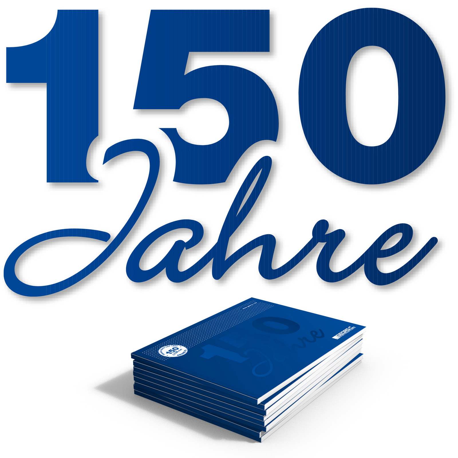 hochzwei_georgc_teaser_04.jpg Ein Stapel der Jubiläumsbücher von Georg C