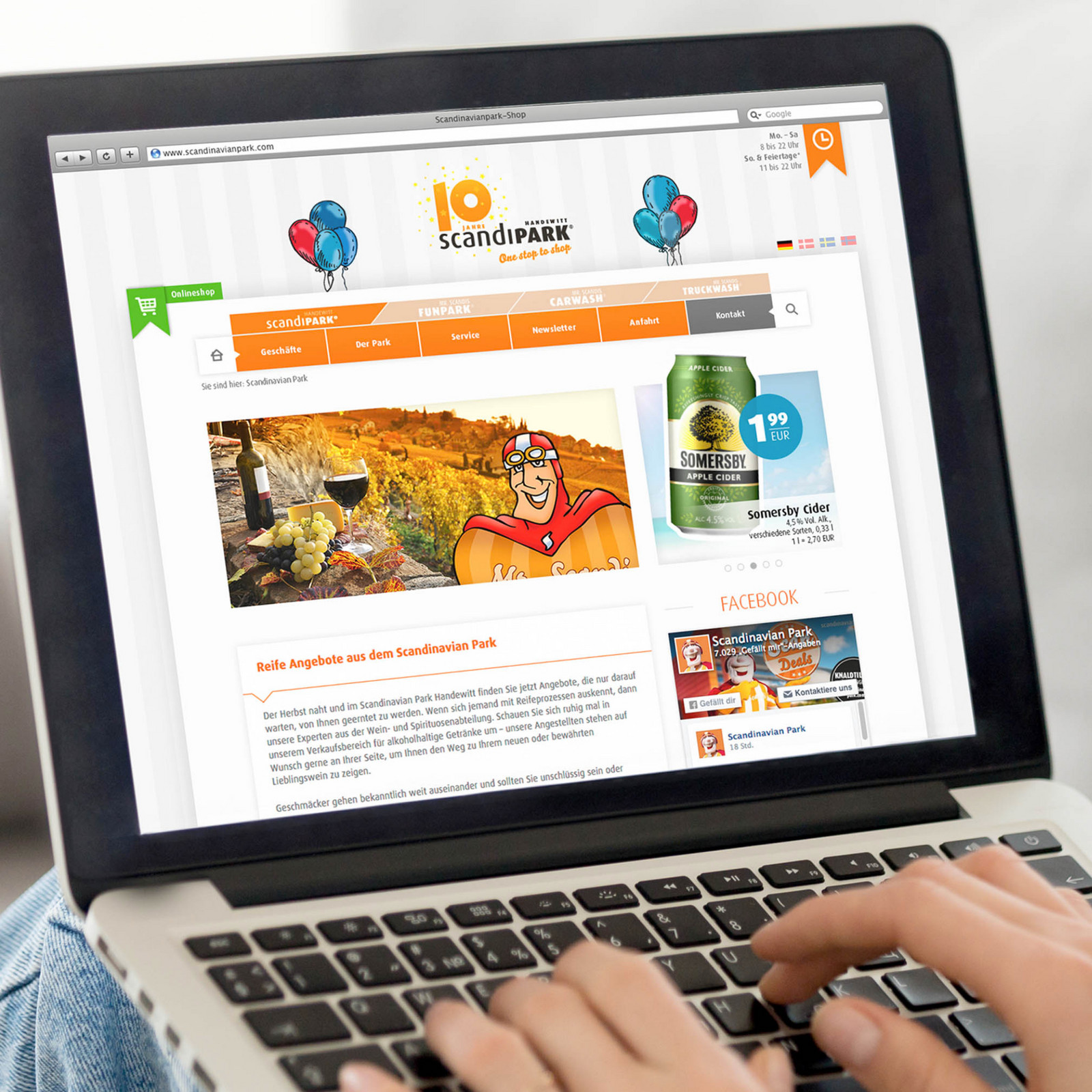 hochzwei_scan_teaser_07.jpg Person surft auf der Scandipark Homepage