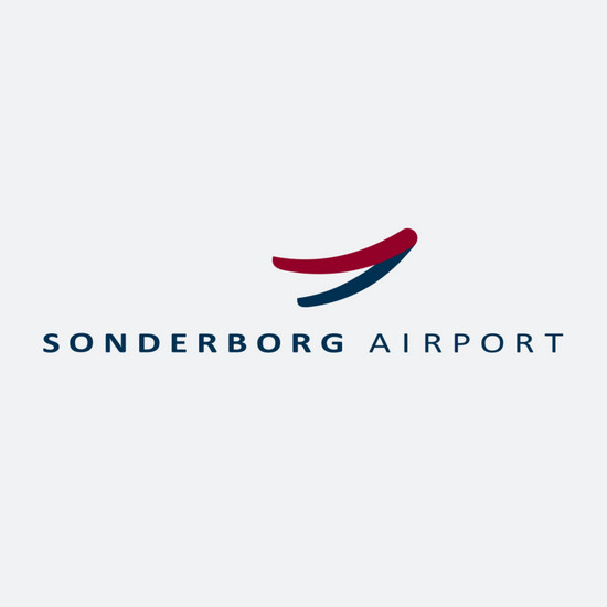 Kommunikationskampagne für Flughafen Logo Sonderborg Airport