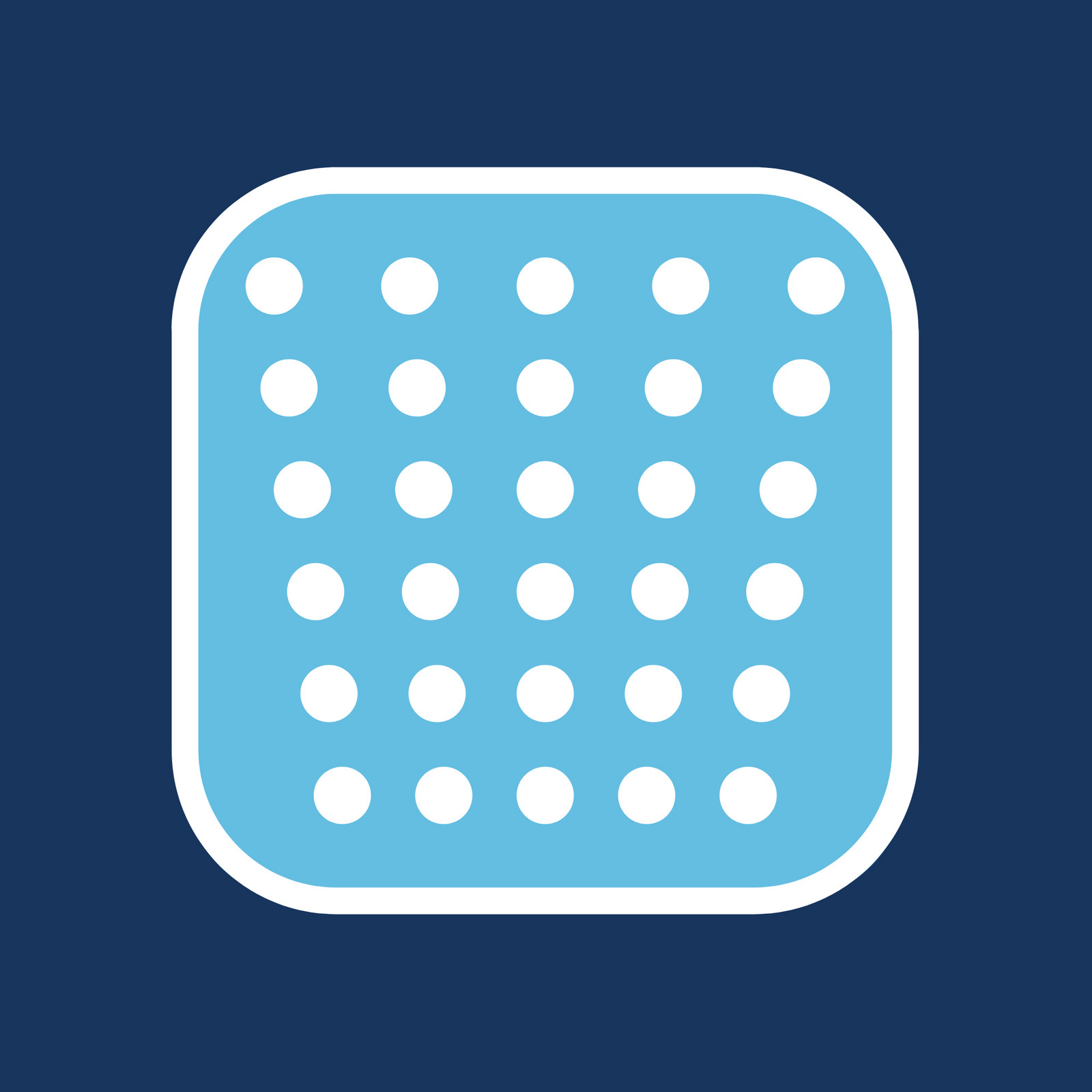 hochzwei_mrt_teaser_04.jpg Eine blaue Kachel mit weißen Punkten