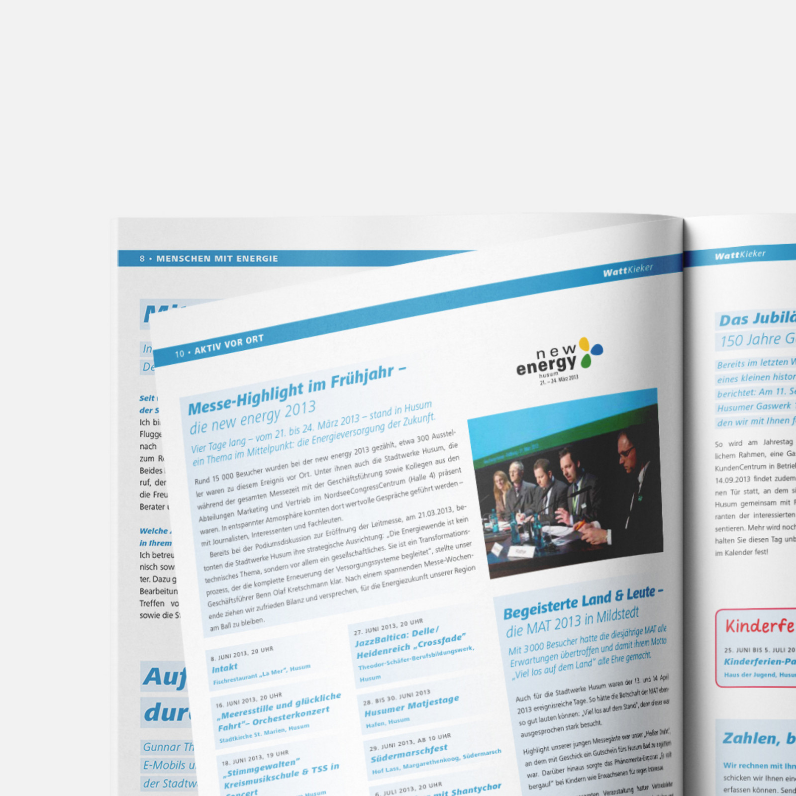 Artikel aus dem Stadtwerke Heft