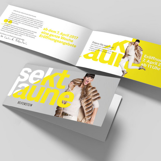 Traditionelles Handwerk Flyer von Reifenstein