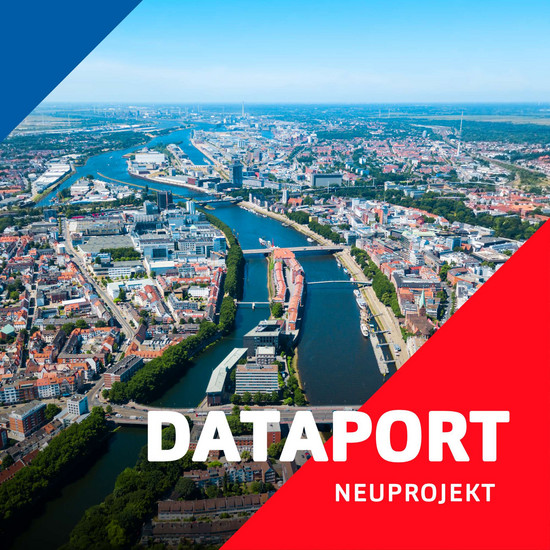 Master-Leistung Luftbild einer Stadt