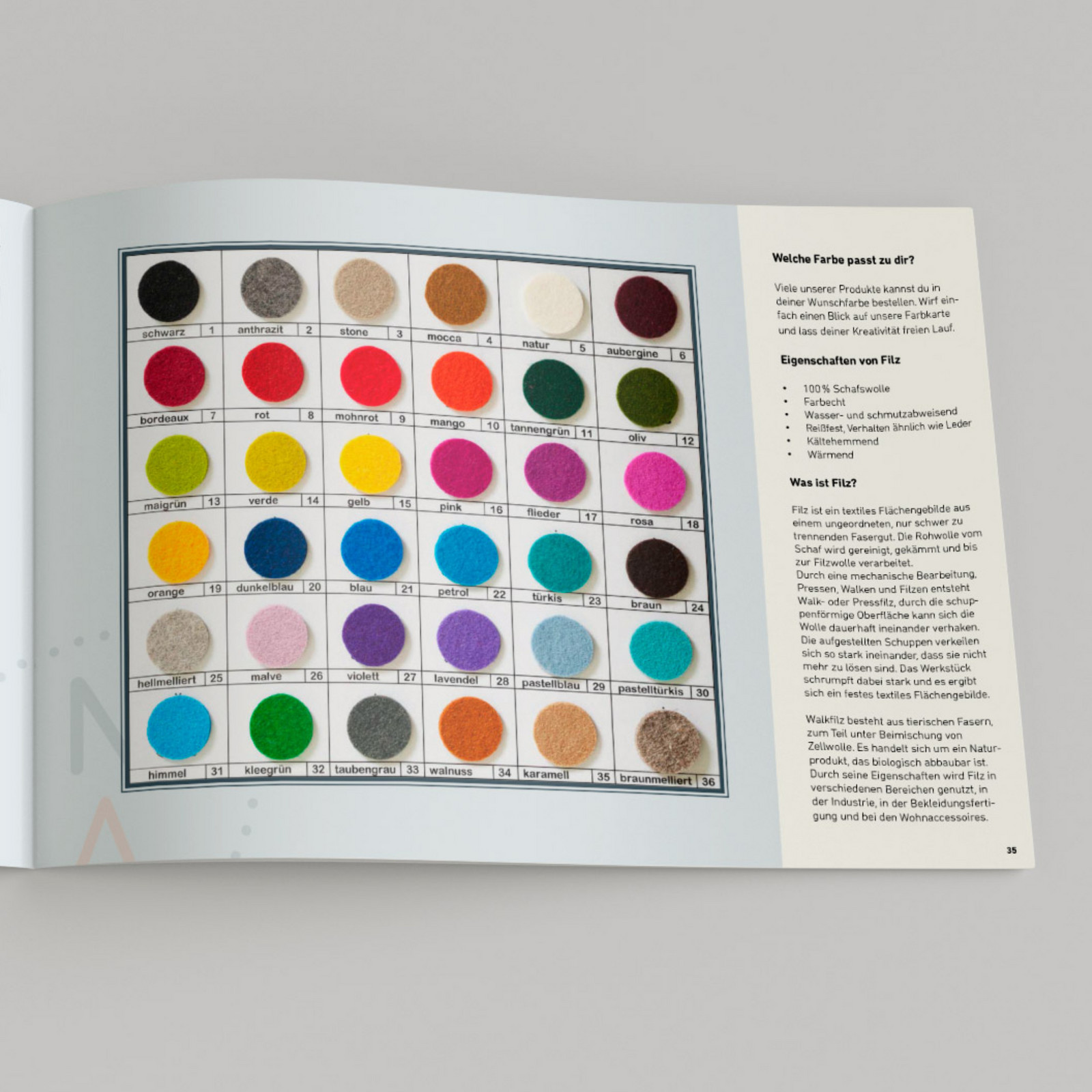 hochzwei_muer_teaser_09.jpg Bunte Filz Farbpalette aus einem Magazin