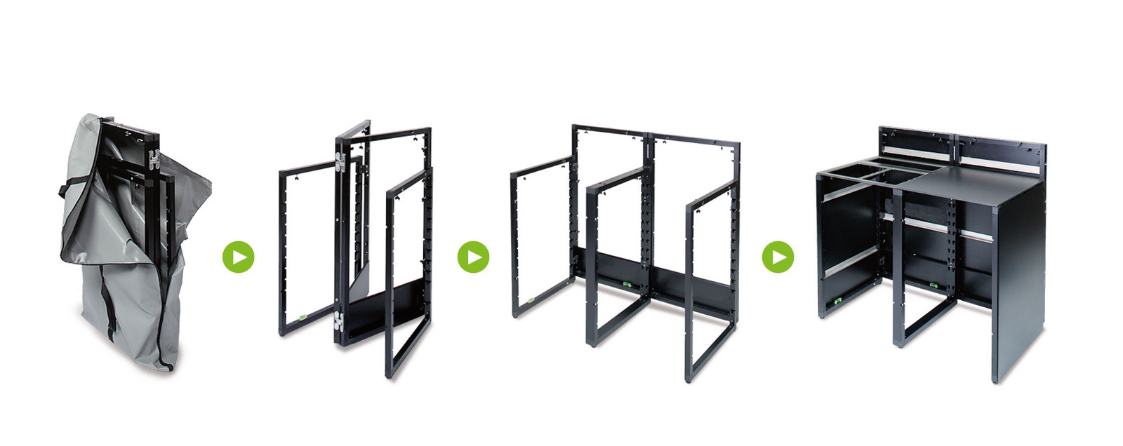 grack-03.jpg Schwarze einklappbare Bar