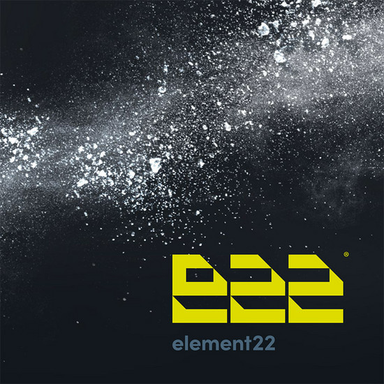 Spezialauftrag Gelbes Logo auf schwarzen Hintergrund