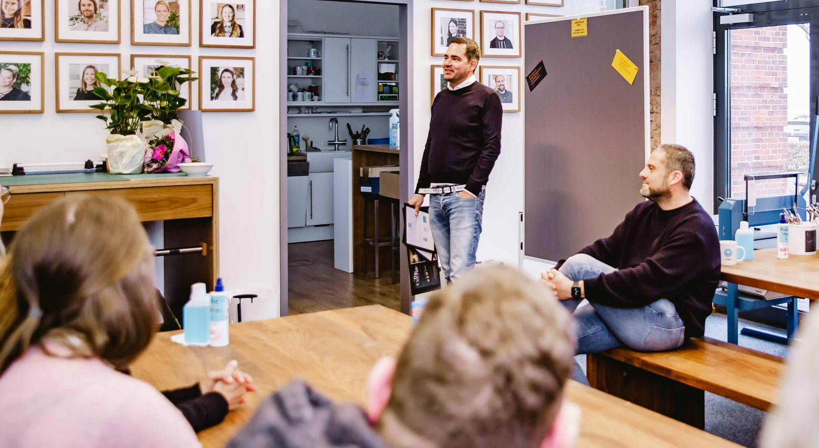 Teammeeting im Hochzwei Büro