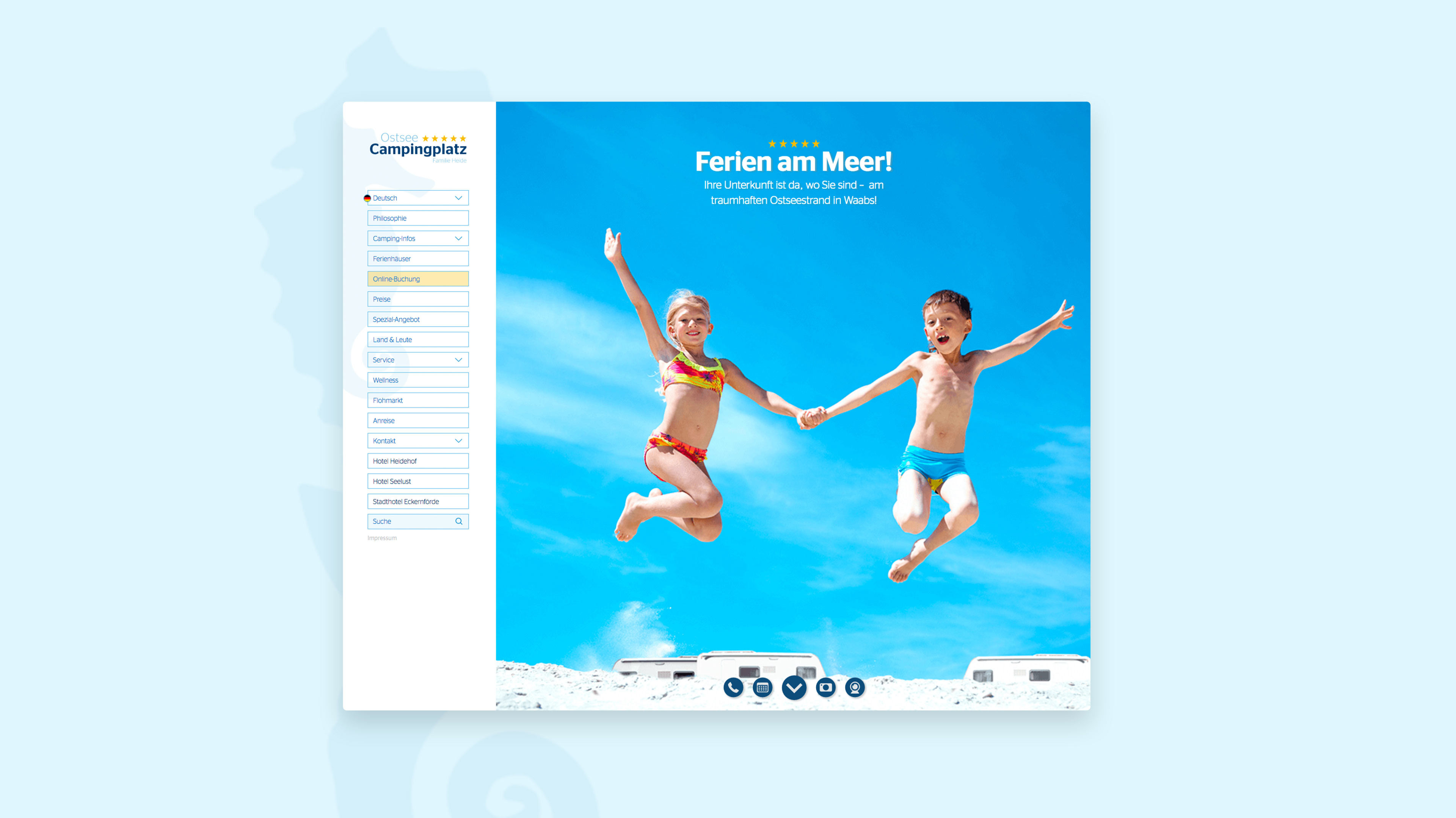 hochzwei_waabs_slider_01.jpg Zwei Kinder springen Händchen haltend in die Luft