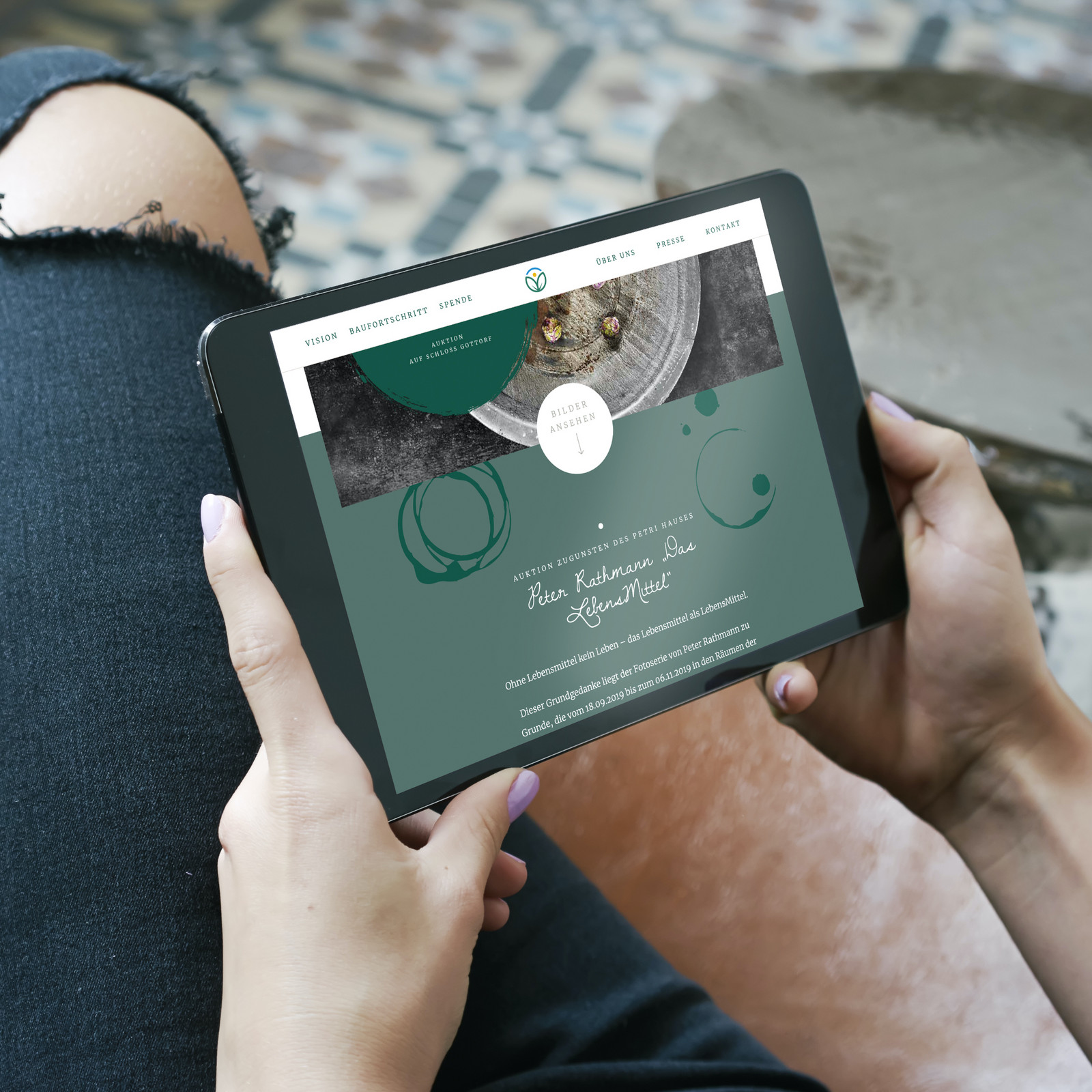 hochzwei_hos_teaser_01.jpg Homepage des Petri Hauses in Ipad Ansicht