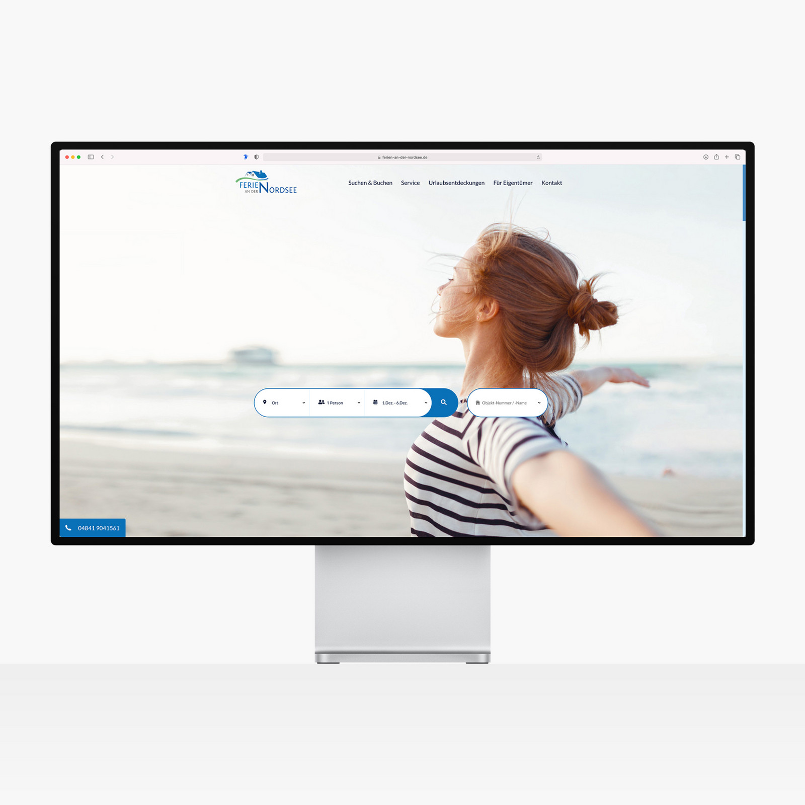 hochzwei_feano_teaser_01.jpg Bildschirm zeigt Website von Ferien an der Nordsee