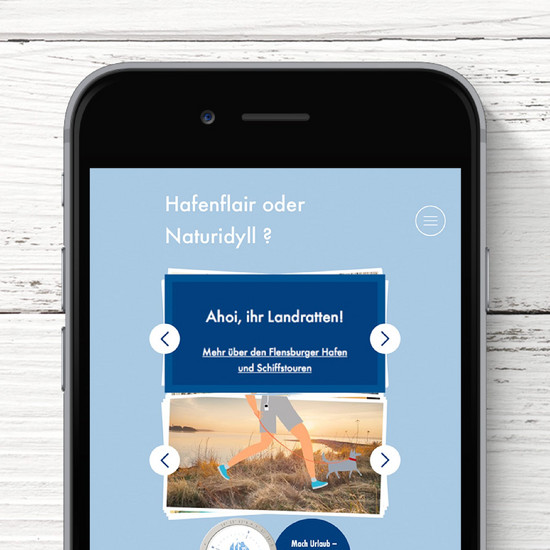Vielerlei Facetten Homepage über den Flensburger Hafen
