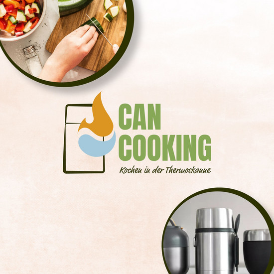 Logo & Website für Kochen in der Thermoskanne Die neue Cancooking-Website
