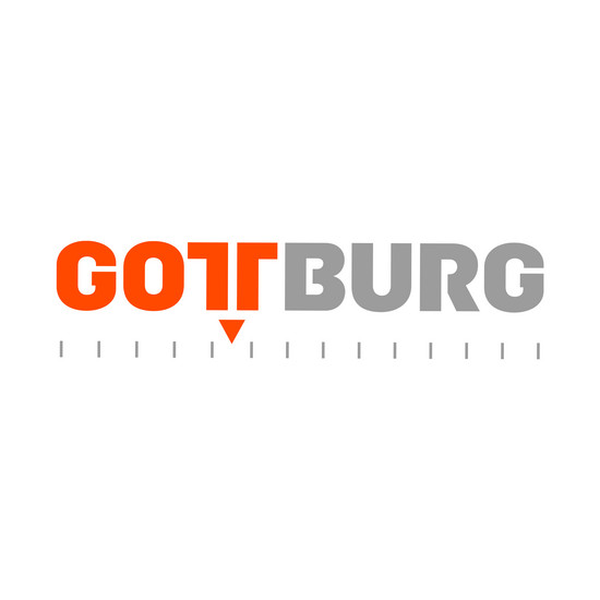 Maßstabsgetreu Gottburg Logo in grau orange