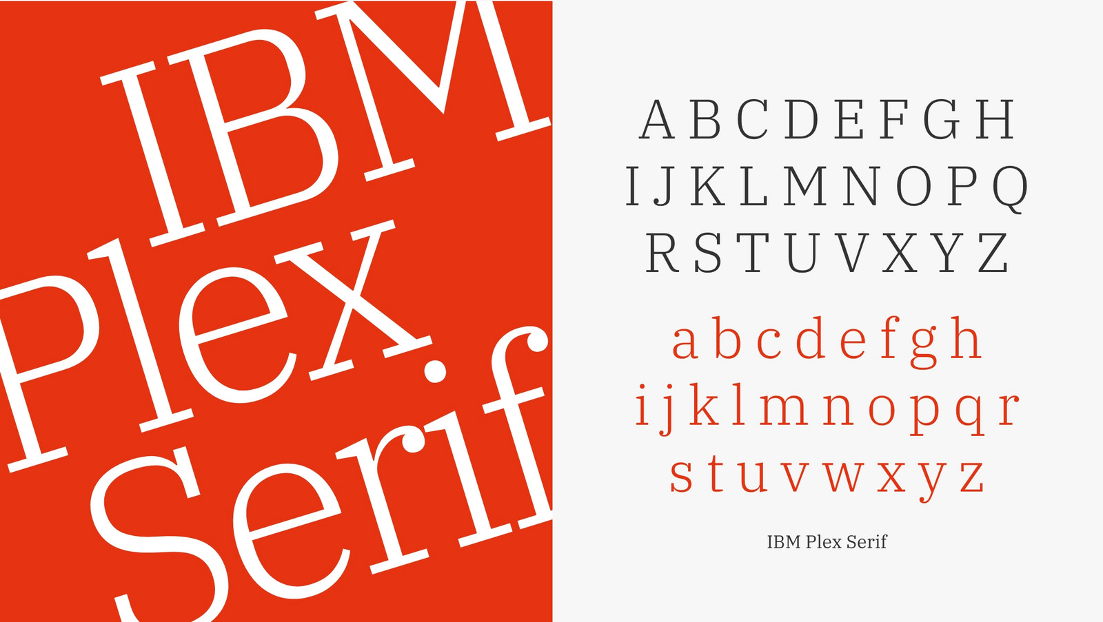 Die neue Schirft für den Relaunch.