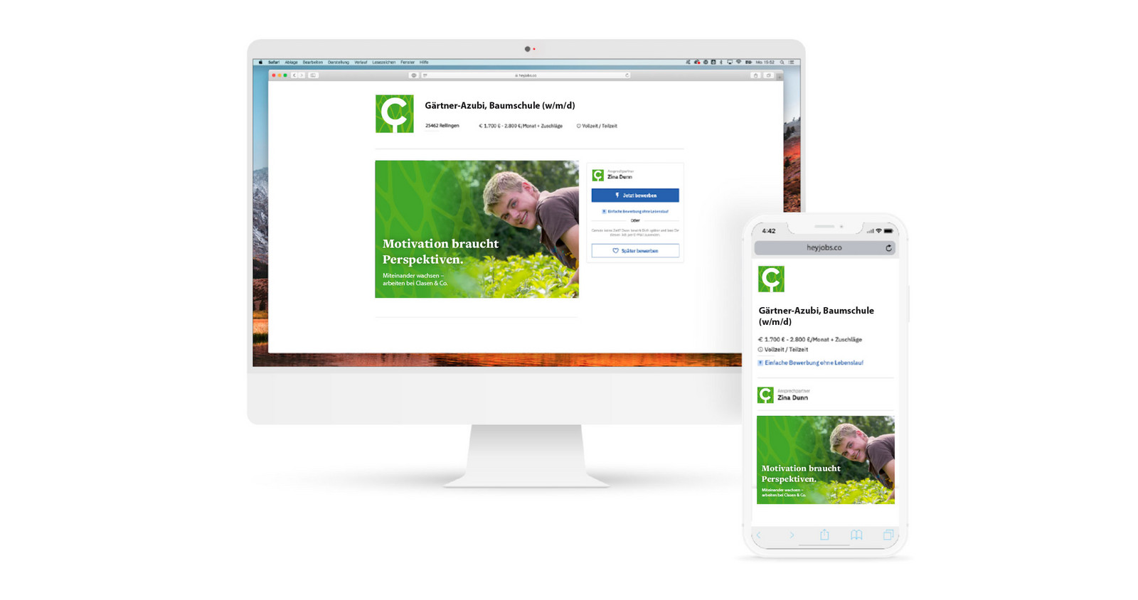 clasen-recruiting-05.jpg Clasen Homepage auf Smartphone und Computer
