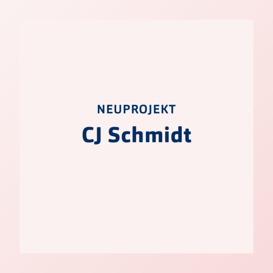 Liegt voll im Trend²: CJ Schmidt Neuprojekt Kachel für CJ Schmidt