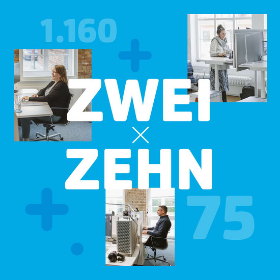 Zwei x zehn: 4 Bilder aus dem HOCHZWEI-Alltag und relevante Zahlen