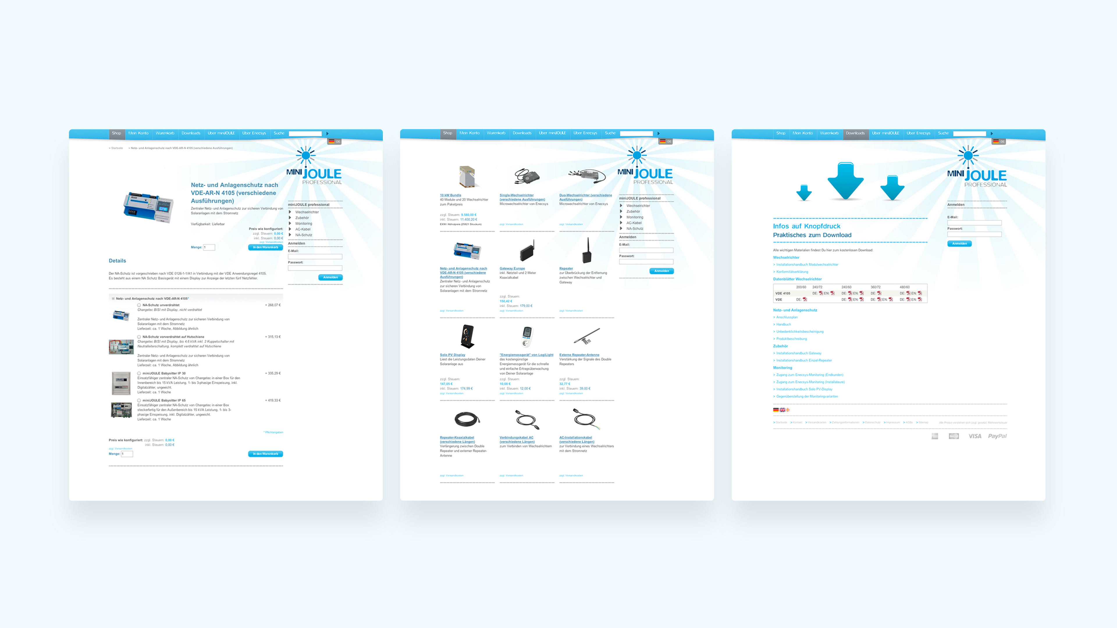 hochzwei_mini_slider_02.jpg Drei Homepage Ausschnitte von Mini Joule